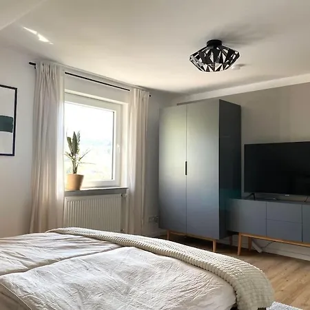 Wunderschöne Wohnung mit Blick auf die Sauer Minden  Exterior foto