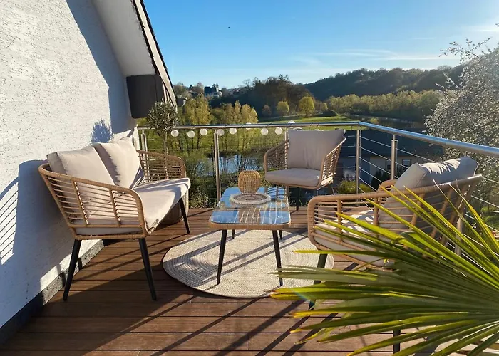 Wunderschöne Wohnung mit Blick auf die Sauer